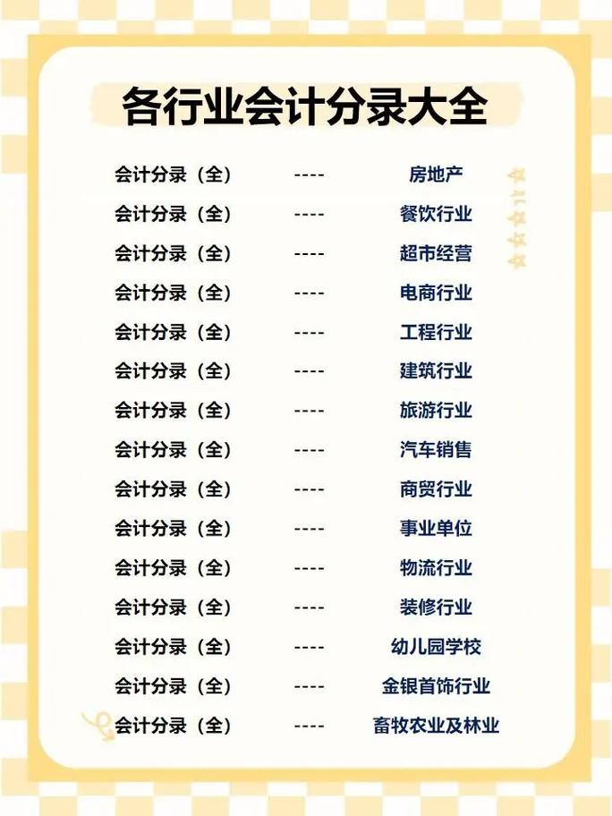 会计属于哪个行业类别-会计属于哪个行业性质？